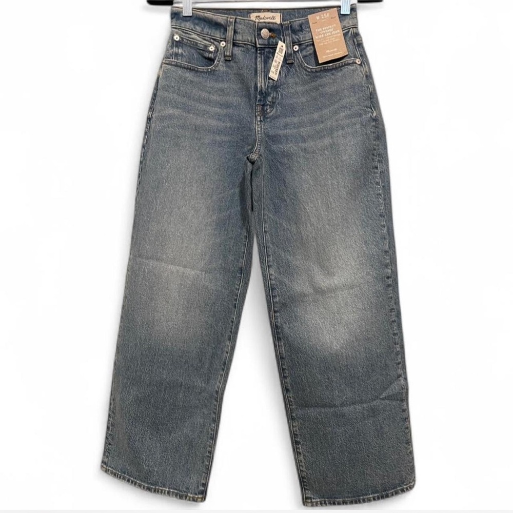 Madewell The Petite Perfect Vintage Wide-Leg Jean
